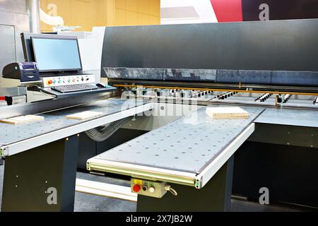 Sawing machine for wood Stock Photo