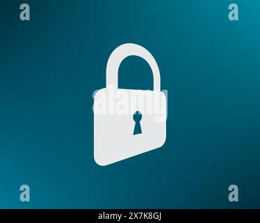 Lock vector icon Stock Vector