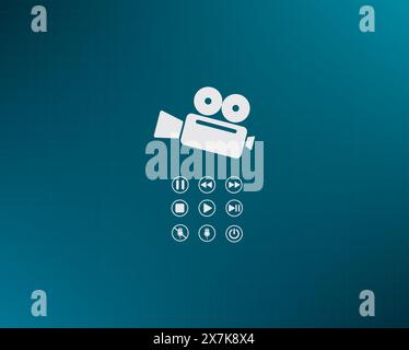 Vector, gradient background. Stock Vector