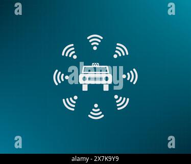Vector, gradient background. Stock Vector