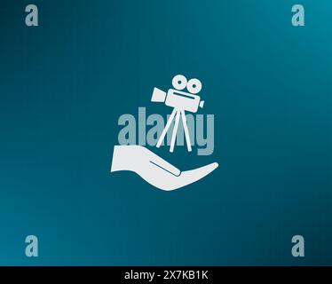 Vector, gradient background. Stock Vector