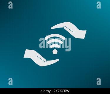 Vector, gradient background. Stock Vector