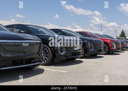 Fishers - May 19, 2024: Cadillac XT4 Sport display at a dealership ...