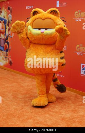 May 19, 2024, Los Angeles, California, USA: Garfield at the World Premiere of The Garfield Movie at the TCL Chinese Theatre IMAX (Credit Image: © Nina Prommer/ZUMA Press Wire) EDITORIAL USAGE ONLY! Not for Commercial USAGE! Stock Photo