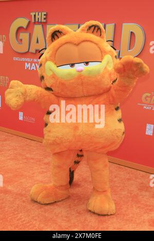 May 19, 2024, Los Angeles, California, USA: Garfield at the World Premiere of The Garfield Movie at the TCL Chinese Theatre IMAX (Credit Image: © Nina Prommer/ZUMA Press Wire) EDITORIAL USAGE ONLY! Not for Commercial USAGE! Stock Photo