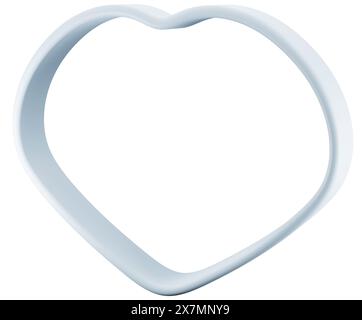 3D Render object Illustration, abstract geometric clipart Stock Photo
