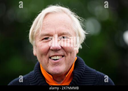 Epsom, Surrey, UK. 31st May, 2024. Ezeliya, ridden by CD Hayes gallops ...