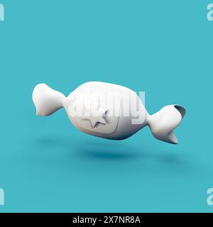 Sweet candy - stylized 3d CGI icon object Stock Photo - Alamy