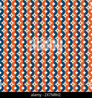 Pattern Geometric Simple Design. wallpaper vector Stock Vector