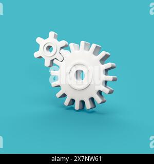 3d design object icon wheels, Not gen Ai Stock Photo