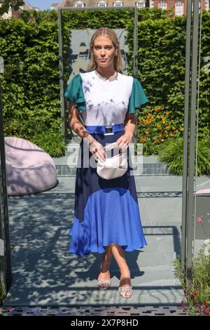 London, UK. 20th May, 2024. Late Princess Diana's niece and daughter of Earl Spencer Lady Amelia attends the RHS Chelsea Flower Show 2024 Press Day in London. The annual gardening exhibition runs from 21 to 25 May 2024 at the Royal Chelsea Hospital in London. Credit: SOPA Images Limited/Alamy Live News Stock Photo