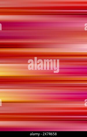 A vivid abstract background featuring smooth gradient lines transitioning through shades of red and pink, creating a flowing, dynamic effect. Stock Photo