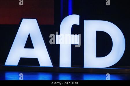 Donaueschingen, Germany, 27th Apr 2024: The logo of the Alternative for Germany - AfD for short. (Photo by Andreas Haas/dieBildmanufaktur) Stock Photo