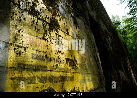 Ketrzyn, Gierloz, Poland - May 11th 2024 - Goring's bunker at Wolf's Liar Stock Photo