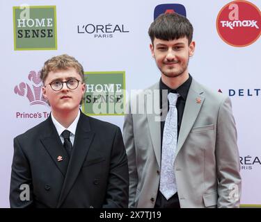 London, UK.  21 May 2024. Members of Team 44 – winners JD Foundation Community Impact (Teesside) arrive for The Prince’s Trust and TK Maxx & Homesense Awards at the Theatre Royal Drury Lane.  The awards honours and celebrates the successes of those who have been helped by The Trust, and those who support them, in the UK and around the world.  The ceremony, now in its 20th year, shines a light on the inspirational stories of young people, volunteers and those who support their wider communities.  Next year, the awards will become the King’s Trust Awards.  Credit: Stephen Chung / Alamy Live News Stock Photo