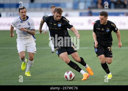 Lausanne, Switzerland. 21 May, 2024:  Giotto Morandi (midfielder) of Grasshopper Club Zürich #8 during  FC Lausanne Sport vs Grasshopper Club Zürich at  Tuiliere Stadium in Lausanne. Credit: Patrick Dancel/Alamy Live News Stock Photo