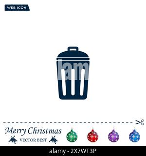 ballot box web icon. vector design Stock Vector