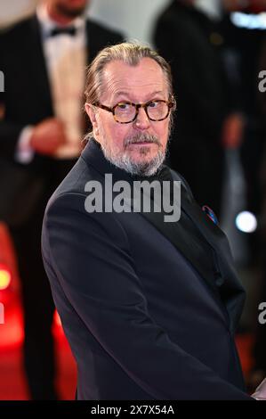 Cannes, France. 21st May, 2024. Gary Oldman attends the 'Parthenope' Red Carpet at the 77th annual Cannes Film Festival at Palais des Festivals on May 21, 2024 in Cannes, France. Credit: Live Media Publishing Group/Alamy Live News Stock Photo