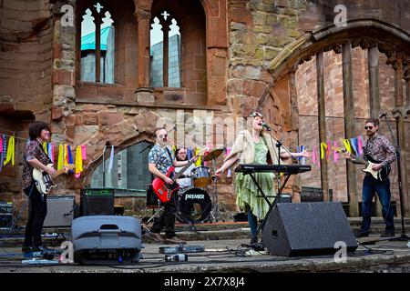 Shangai Hostage, Coventry Cathedral, Coventry, England, U.K Stock Photo