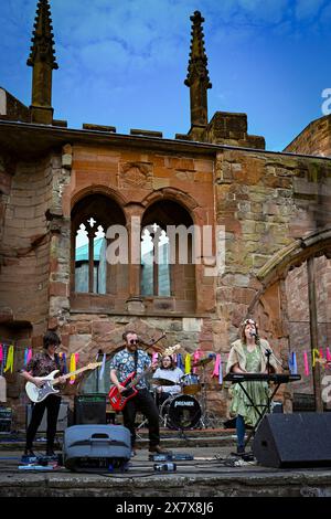 Shangai Hostage, Coventry Cathedral, Coventry, England, U.K Stock Photo