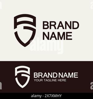Creative letter AJ or JA monogram  simple logo design. Stock Vector