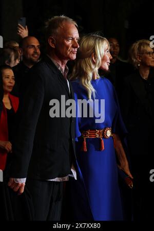 Cannes, France. 22nd May, 2024. Sting attends the 'Parthenope' Red Carpet at the 77th annual Cannes Film Festival at Palais des Festivals on May 21, 2024 in Cannes, France. Photo: DGP/imageSPACE /Sipa USA Credit: Sipa USA/Alamy Live News Stock Photo