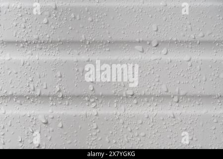 water drops on ceramic tile in bathroom Stock Photo