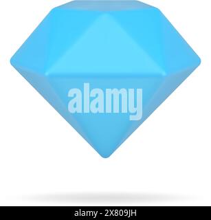 shine gradient blue diamond symbol vector Stock Vector Image & Art - Alamy
