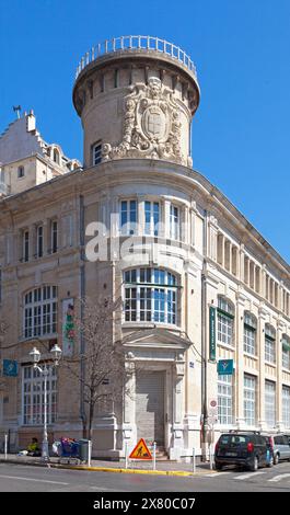 Toulon, France - March 24 2019: The Telegraphe is a 500m2 lounge club in the former post office near the opera. Stock Photo
