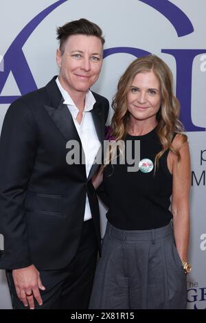 Beverly Hills, USA. 22nd May, 2024. Abby Wambach and Glennon Doyle attend The Alliance For Women In Media Foundation's 49th Annual Gracie Awards Gala at Beverly Wilshire, A Four Seasons Hotel on May 21, 2024 in Beverly Hills, California. Photo: CraSH/imageSPACE Credit: Imagespace/Alamy Live News Stock Photo