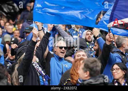 Dublin, UK. 22nd May, 2024. Atalanta fans prior to the Atalanta B.C v Bayer 04 Leverkusen UEFA Europa League Final at the Aviva Stadium, Dublin, Ireland on 22 May 2024 Credit: Every Second Media/Alamy Live News Stock Photo