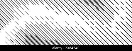 Diagonal dash line texture. Slanted dashed lines pattern background. Straight tilt interrupted stripes wallpaper. Abstract dither rasterized grunge overlay. Vector wide ripple terrain texture Stock Vector