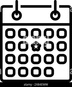 Icon for importance,weightage Stock Vector