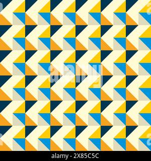 Geometrical pattern. ethnic seamless ornament. Abstract background Vector illustration Stock Vector