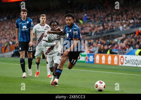 Dublin, Ireland. 22nd May, 2024. Ederson (Atalanta) Football/Soccer : UEFA Europa League final 2024 Dublin match between Atalanta BC 3-0 Bayer 04 Leverkusen at the Dublin Arena in Dublin, Ireland . Credit: Mutsu Kawamori/AFLO/Alamy Live News Stock Photo