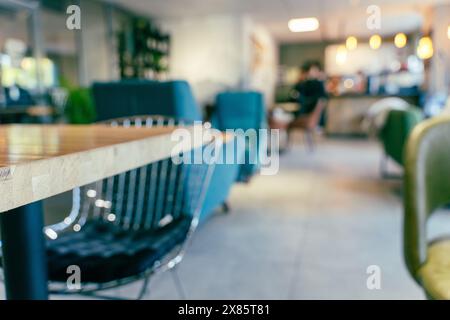 Coffee shop blur style for background. High quality photo Stock Photo