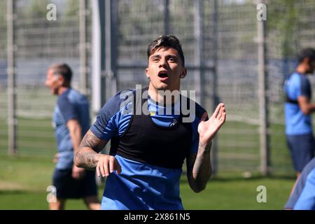 Saint Petersburg, Russia. 23rd May, 2024. Gustavo Mantuan (31), a player of the Zenit football club seen during an open training session at the Zenit FC training base in St. Petersburg before the Zenit Saint Petersburg - Rostov football match, which will be held in Saint Petersburg, Russia. Credit: SOPA Images Limited/Alamy Live News Stock Photo
