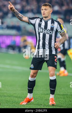 May 22, 2024, Melbourne, Victoria, Australia: MELBOURNE, AUSTRALIA - MAY 22: Kieran Trippier of Newcastle United whilst playing Tottenham Hotspur during the Global Football Week at The Melbourne Cricket Ground on May 22, 2024 in Melbourne, Australia (Credit Image: © Chris Putnam/ZUMA Press Wire) EDITORIAL USAGE ONLY! Not for Commercial USAGE! Stock Photo