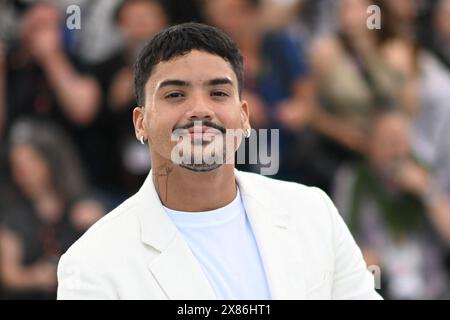 Cannes, France. 23rd May, 2024. Iago Xavier attending the Motel Destino Photocall as part of the 77th Cannes International Film Festival in Cannes, France on May 23, 2024. Photo by Aurore Marechal/ABACAPRESS.COM Credit: Abaca Press/Alamy Live News Stock Photo