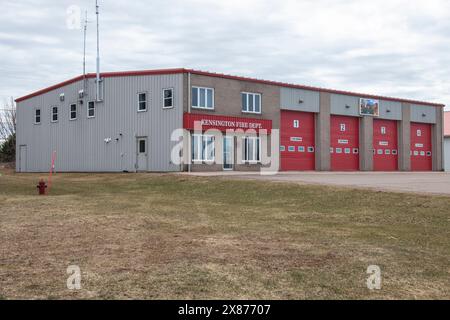 Fire department in Kensington, Prince Edward Island, Canada Stock Photo