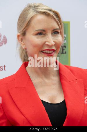 21 May 2024, London, England, UK - Heather Mills attending The Prince's Trust and TK Maxx and Homesense Awards 2024, Theatre Royal Drury Lane Stock Photo