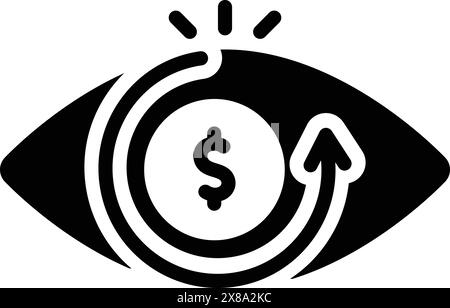 Icon for vision,eyesight Stock Vector