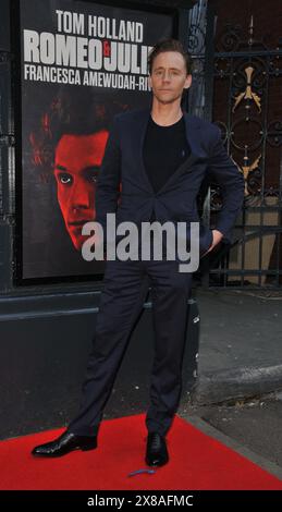 Tom Hiddleston at the 'Romeo and Juliet' play press night, Duke of York's Theatre, St Martin's Lane, on Thursday 23 May 2024 in London, England, UK. CAP/CAN ©CAN/Capital Pictures Stock Photo