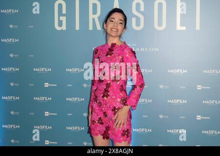 Mariarosaria Mingione bei der Premiere des Kinofilms 'Girasoli' im Cinema Adriano. Rom, 23.05.2024 Stock Photo