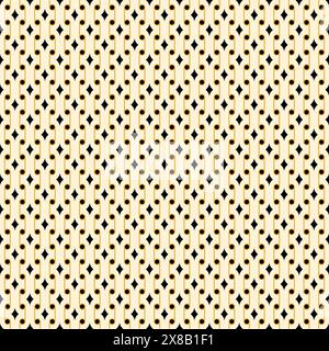 Geometric Seamless Pattern, Geometric Background with gold and black color Stock Vector