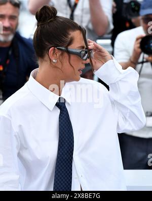 Cannes, France. 24th May, 2024. Cannes, 77th Cannes Film Festival 2024 Photocall film: “L'Amour Ouf' (Beating Hearts) In the photo: Adèle Exarchopoulos Credit: Independent Photo Agency/Alamy Live News Stock Photo