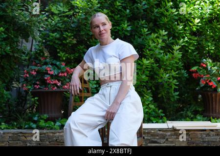 Madrid, Spain. 24th May, 2024. Soraya Arnelas attends 'Earthquake' presentation at SGAE on May 24, 2024 in Madrid, Spain. (Photo by Oscar Gonzalez/Sipa USA) Credit: Sipa USA/Alamy Live News Stock Photo