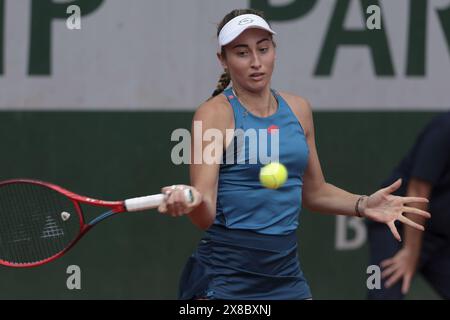 Lucija Ciric-Bagaric of Croatia during the qualifying of the 2024 ...