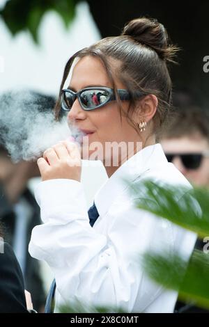 Cannes, France. 24th May, 2024. Adele Exarchopoulos attending the L'Amour Ouf Photocall as part of the 77th Cannes International Film Festival in Cannes, France on May 24, 2024. Photo by Aurore Marechal/ABACAPRESS.COM Credit: Abaca Press/Alamy Live News Stock Photo