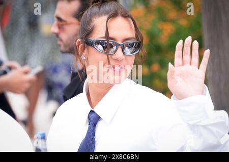 Cannes, France. 24th May, 2024. Adele Exarchopoulos attends the ''L'Amour Ouf'' (Beating Hearts) Photocall at the 77th annual Cannes Film Festival at Palais des Festivals on May 24, 2024 in Cannes, France. (Photo by Daniele Cifala/NurPhoto) Credit: NurPhoto SRL/Alamy Live News Stock Photo